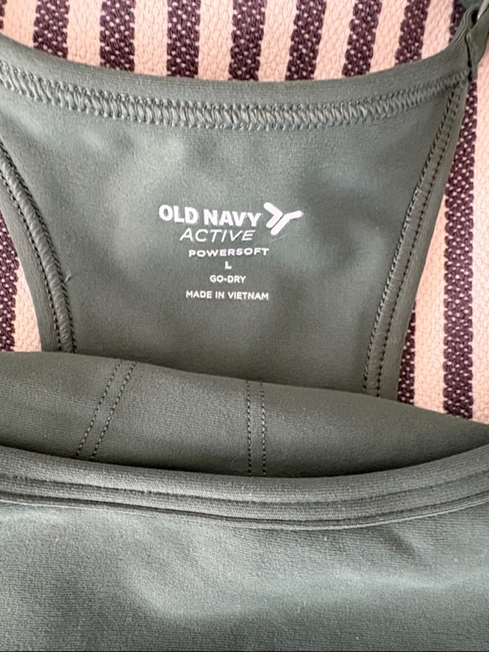 Old Navy Active Dark Green Tank Dress - Picture 2 of 4